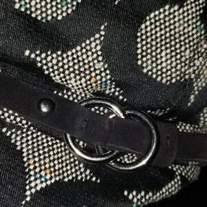 New Coach Optic C Black Leather Double SilverBuckle & Multicolor Newsboy Hat Leather Newsboy Caps for Men for sale | eBay main image 4